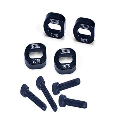 Aluminium 7075 Fixing Motor Base Reinforcement for Traxxas 1:5 X Maxx 6S / X Maxx 8S / XRT 8S / 1:6 Sand Car 8S Upgrades - Black
