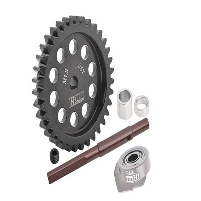 40Cr Carbon Steel M1.5 Spur Gear 35T for 1:5 Traxxas X Maxx 6S / X Maxx 8S / XRT 8S Monster Truck Upgrades