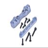 Aluminum 7075 Rear Lower Suspension Mount for Arrma 1:5 KRATON 8S / Outcast 8S / KRATON EXB/Outcast EXB Upgrades - Silver view 1