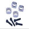 Aluminium 7075 Fixing Motor Base Reinforcement for Traxxas 1:5 X Maxx 6S / X Maxx 8S / XRT 8S / 1:6 Sand Car 8S Upgrades - Silver view 1