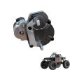 RC Metal Transmission Center Gearbox Case with Gear for FMS FCX18 LC80 1/18 RC Crawler Car Upgrades Parts Complete Gearbox Transmission Case for FMS FCX18 Accessories (Sliver) view 1
