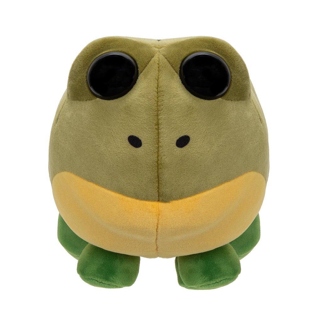 Adopt Me! Collectible Plush Bull Frog - Series 3 - Common Stylization Plush Toy In The Game, Kids Toys With Your Favourite Animal Age 6+