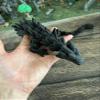MunnyGrubbers - XL 26" Crystal Dragon Fidget Toy - Heavy Duty - 3D Printed Flexible Articulating Dragon Plastic Collectible Figurine - Surprise Egg Compatible - (Magic Purple Dragon) view 4