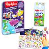Highlights Activity Box Magnetic Play Set - Bundle with Magnetic Create A Scene Creation Board Tin Featuring Outer Space and More Plus Door Hanger view 1