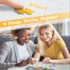 PieceRelax Plastic Jigsaw Puzzles for Adults 1000 Pieces Bea Muller - Sunset Walk in The Town Most Satisfying Table Games and Gifts No Puzzle Mat Required [H3497] view 4