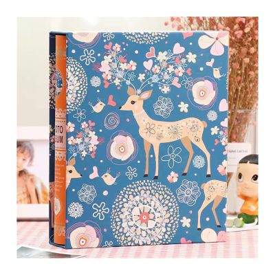 Photo Albums Album, Commemorative Album, Family Edition, Large Capacity Album, Insert Style, Molded 200 Sheet Box Album Album de fotos (Color : 15)