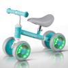 Balance Bike for 1 Year Old Boys Girls Colorful Lighting Baby Balance Bike Toys First Ride on Toys 10-24 Month Toddler 12-24 Month First Bike Infant Birthday Gift Baby Walker Bike with Adjustable Seat view 1