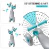 Balance Bike for 1 Year Old Boys Girls Colorful Lighting Baby Balance Bike Toys First Ride on Toys 10-24 Month Toddler 12-24 Month First Bike Infant Birthday Gift Baby Walker Bike with Adjustable Seat view 3