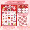 Leezead Valentines Day Bingo Game, 24 Players Valentines Day Bingo Cards Valentines Bingo Game Cards for School Classroom Family Games Valentine Party Supplies view 2