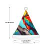 berbo - Festive Santa Hat for Kids, Soft Warm Christmas Accessory for Boys and Girls (4-12 Years) Parrots in the Tree view 3