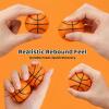 LovesTown 12PCS Basketball Stress Balls, Mini Foam Basketball Small Squeeze Stress Anxiety Relief Balls Sports Theme view 2