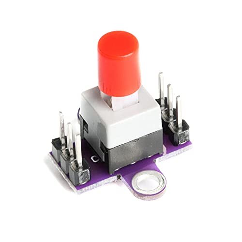 SaDity 2Pcs CJMCU-010 with Lock Button Lock switches Lock switches Module Double Row switches Module Winder