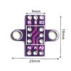 SaDity 2Pcs CJMCU-010 with Lock Button Lock switches Lock switches Module Double Row switches Module Winder view 3