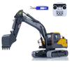 wheelfun Double E 1:14 RC Excavator Model for E010 EC160E Full Alloy Metal RC Engineering Digger Vehicle Motor ESC Servo Light view 1