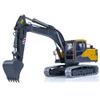 wheelfun Double E 1:14 RC Excavator Model for E010 EC160E Full Alloy Metal RC Engineering Digger Vehicle Motor ESC Servo Light view 2