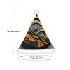 berbo Festive Fluffy Santa Hat for Kids - Soft and Warm Christmas Accessory for Boys and Girls (4-12 Years) Clock Art view 3