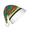 berbo Festive Fluffy Santa Hat for Kids - Soft and Warm Christmas Accessory for Boys and Girls (4-12 Years) Mandala view 2