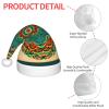 berbo Festive Fluffy Santa Hat for Kids - Soft and Warm Christmas Accessory for Boys and Girls (4-12 Years) Mandala view 4