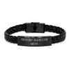 Best Juggling Gifts, A Day Without Juggling is a Day Wasted, Birthday Braided Leather Bracelet For Juggling from Friends view 1