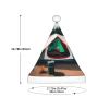 berbo Festive Fluffy Santa Hat for Kids - Soft and Warm Christmas Accessory for Boys and Girls (4-12 Years) Lake Camping view 3