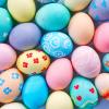 Menkxi 48 Pcs Plastic Easter Eggs with Clear Egg Cartons for Crafts DIY Fake Eggs White Plastic Eggs Paintable Easter Eggs Paint Your Own Eggs for Kids Adults Easter Gift, 8 Piece Per Carton view 2