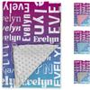 KAINSY Personalized Name Blanket for Kids Adult, Customized Baby Blanket with Name for Boys Girls, Soft Flannel with Double Layer Dotted Backing, Personalized for Daughter Son(60"x80") view 3