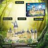 3000+PCS Micro Mini Blocks Magic Castle Building Blocks Toys,Creative Ideals Hog Tower Building Sets, Best Choice for 14+ Boys, Girls or Adults view 3
