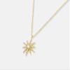 Daughter Gifts from Mom Dad  Gift for Adult Daughter  Daughter Birthday Card and Jewelry  Christmas Gifts for Women Teenage Girl  Large Starburst Necklaceace Silver view 3