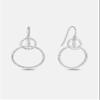 Best Friend Gifts for Women  Unbiological Sister  Christmas Gifts for Women  Stepsister Gifts  Love Friendship  Bonus Sister Earrings for 2 3  Infinity Ring Earrrings Silver view 3