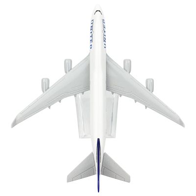 CHICHIYANG United Airlines B747 Airplane Model 16cm American Air United Airlines Plane Model 1:400 Aircraft Kits