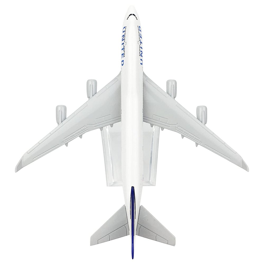 CHICHIYANG United Airlines B747 Airplane Model 16cm American Air United Airlines Plane Model 1:400 Aircraft Kits