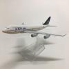 CHICHIYANG United Airlines B747 Airplane Model 16cm American Air United Airlines Plane Model 1:400 Aircraft Kits view 2