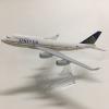 CHICHIYANG United Airlines B747 Airplane Model 16cm American Air United Airlines Plane Model 1:400 Aircraft Kits view 3