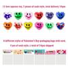 24 Pack Valentines Day Gifts Cards with Heart Stress Balls Squishy Squeeze Toys Great for Valentines Party Favors Valentine's Day Gifts view 3