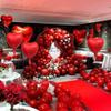 HADCKJA Valentines Balloons Love Balloons Red Heart Shape Foil Balloons for Valentine's Day Party Decorations Valentines Day Anniversary Wedding Valentines Decorations Decor Supplies 3pcs view 4