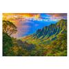 Jigsaw Puzzles 1000 Pieces for Adult Island Kauai Hawaii Islands Kauai N Pali Coast State Park Waterfall Puzzle Game for Family Wooden Puzzle Toy Educational Games Puzzles for Home Decor view 1