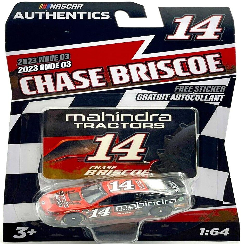 Next Gen Nascar Authentics 1:64 Scale Free Sticker (Chase Briscoe 14 2023 Wave 03)