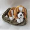 PawFection Pets Cavalier King Charles Dog, Realistic, Lifelike Stuffed Interactive Nodding Pet Toy, Companion Pet Puppy with 100% Handcrafted Synthetic Fur view 1