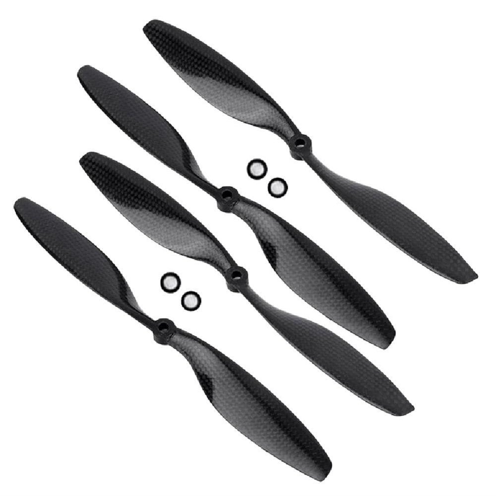 ABZEKH Drone Accessories 4Pcs/Set for 1045 Propellers Carbon for Fiber Props for F450 F550 Quadcopter Drone Accessories Replacement for CW CCW Propeller Blades Wing