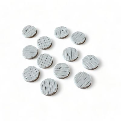 25mm Wooden Plank Bases (x20 Pieces), Stands for Tabletop 28mm Miniatures SAGA, Wargame, Produced by Tofer's Miniatures