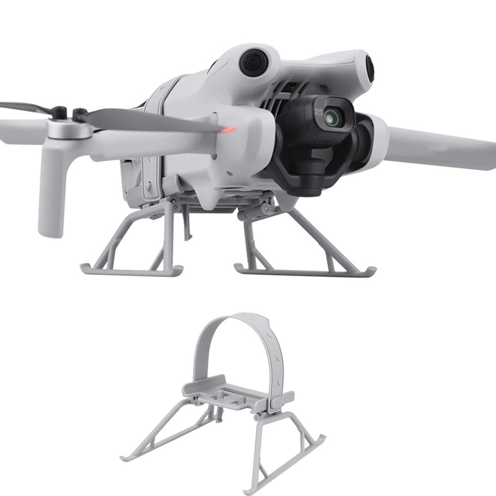 Mini 4 Pro Landing Gear for DJI Mini 4 Pro Foldable Extension Kit Leg Drone Accessories(Gray)