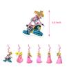 13Packs Princess Peach party supplies Include 12 pcs Hanging Swirls and 1 Happy Birthday Banner for Princess Peach party Decoration view 3
