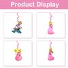 13Packs Princess Peach party supplies Include 12 pcs Hanging Swirls and 1 Happy Birthday Banner for Princess Peach party Decoration view 4