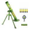 Mortar Launcher Playset for Kids 6-12 Years Old, Soft Foam Rocket Kids Play Set with 5 Safety Foam Shells for Boys and Girls (Five Shells Green) view 1