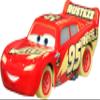 Disney Cars Glow Racers 4-Pack Lightning McQueen, Mater, Cruz Ramirez, & Vinyl Toupee #76 Will Rusch view 2