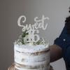 1 Pack Sweet 16 Cake Topper Glitter Teenager 16th Birthday Cake Pick for Cheers to 16 Years Old Sweet 16 Happy 16th Birthday Party Cake Decorations Supplies Silver view 4