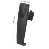 Bottone Walkie Talkie Belt Clip Two Way Radio Accessories for Sepura STP8000 STP8038 STP8035 STP8040 STP9000 Walkie Talkie Clamp Mount view 3