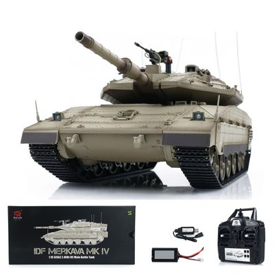 TOUCAN RC HOBBY 1:16 IDF Merkava MK IV RC Main Battle Tank Heng Long 3958 Remote Control Tanks