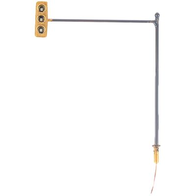 VILLCASE Railroad Light Model Signal Lamp Post 3.14X2.67In Mini House Decor for Model Train Scenery and Sand Table Layout Accessories