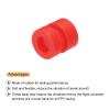 MECCANIXITY RC Anti Vibration Rubber Balls RC Rubber Damper Balls for RC F4 F7 Flight Controller Gimbal M3x6.6mm Shock Absorption Balls,RC Models DIY Drone Accessories(Red),Pack of 36 view 3